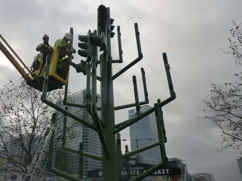 Billingsgate Traffic Light Tree 