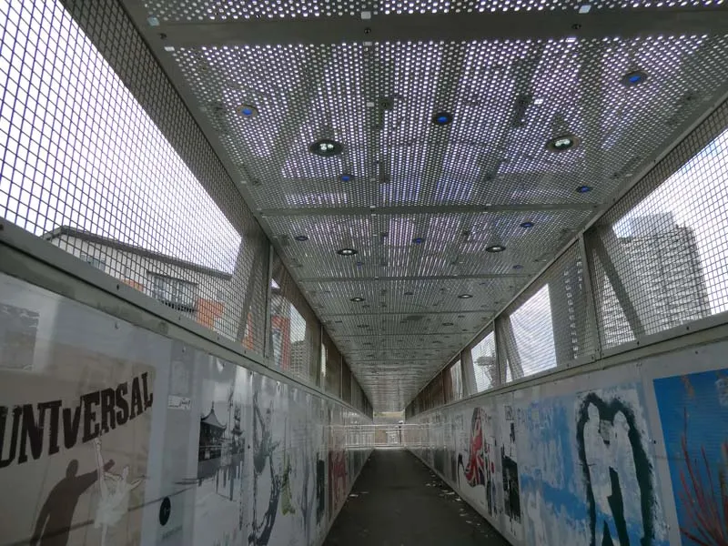 Stratford Station footbridge 